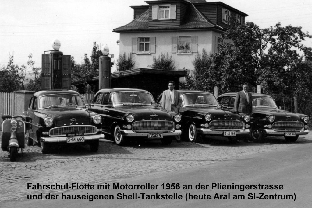Fahrschul-Flotte 50er Jahre