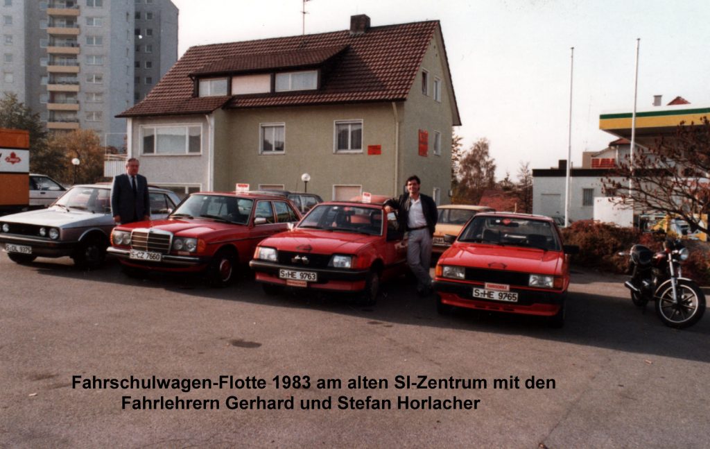 Fahrschulwagen-Flotte 1983
